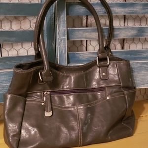 Grey purse